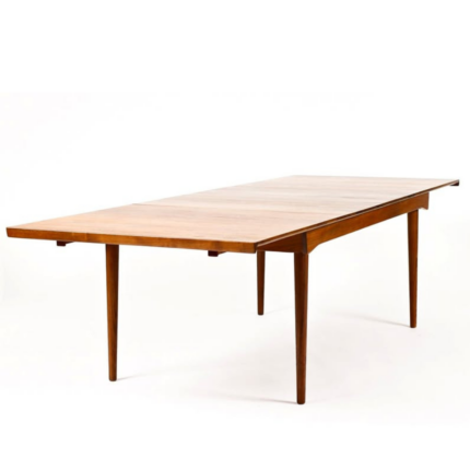 Finn Juhl FD-540 Teak Dining Table for France & Son – Mid Century Danish Modern with Two Leaves