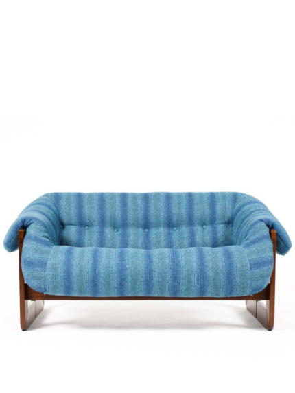 Percival Lafer MP-97 Loveseat – Mid Century Brazilian Modernist Settee Iconic Vintage Design