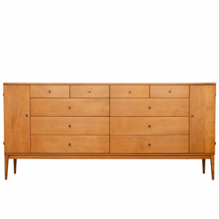 Paul McCobb Mid-Century Modern 20-Drawer Dresser – 1950s Vintage Furniture