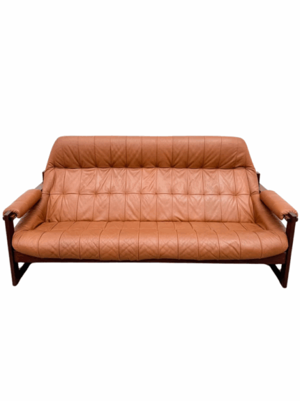 Rare Percival Lafer MP-163 'Earth' Sofa – Iconic 1970s Brazilian Modern 3-Seater