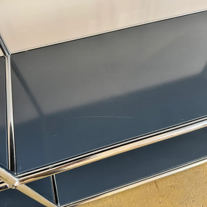 USM Haller 1960s 3×4 Shelf Divider – Anthracite Grey – 89.5″W – on ...