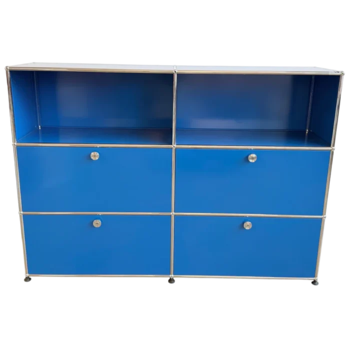 Vintage 1960s USM Haller G2A Storage Unit – Gentian Blue | Modular Mid ...