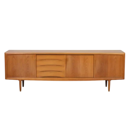 Axel Christensen for ACO Møbler Danish 1960s Modern Oak Credenza