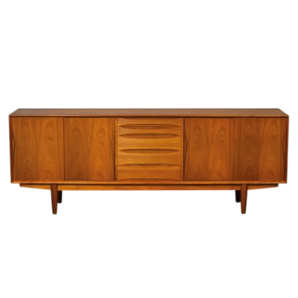 Vintage Danish Teak Sideboard by Arne Vodder – 1960s Mid-Century Modern Cabinet