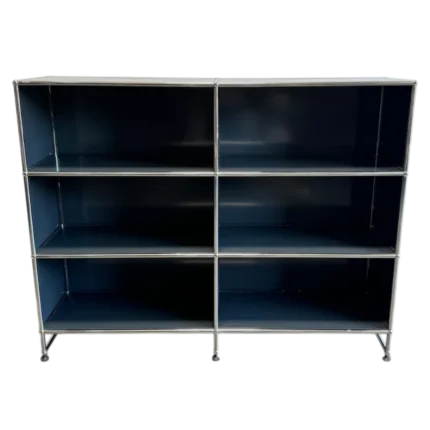 USM Haller 3x3 Shelf – Set of Two – Swiss Modern Storage