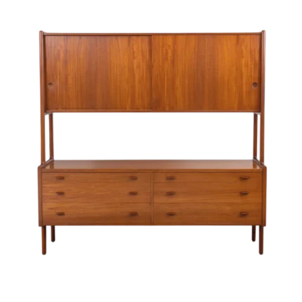 Hans Wegner Model 20 Teak Sideboard – 1950s Danish Modern – 2-Tier – RY Møbler